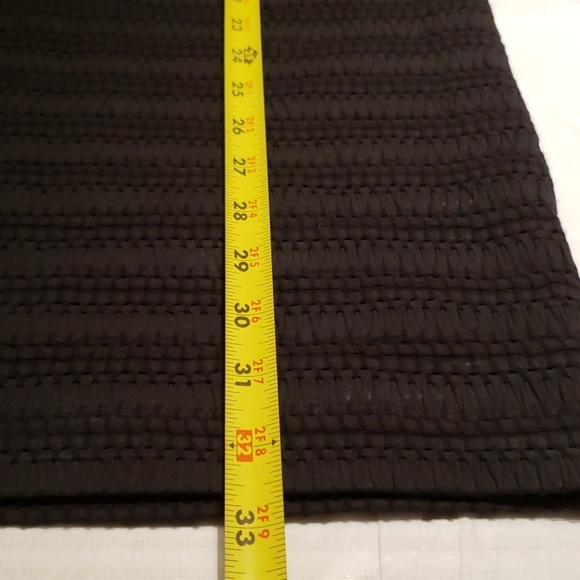 IRO Easton Cap Sleeves Little Black Bodycon Dress NEW Textured Stretch Cotton 40 - Picture 10 of 10